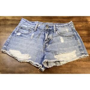 American eagle Women shorts size 4 Vintage Hi-rise Button Up